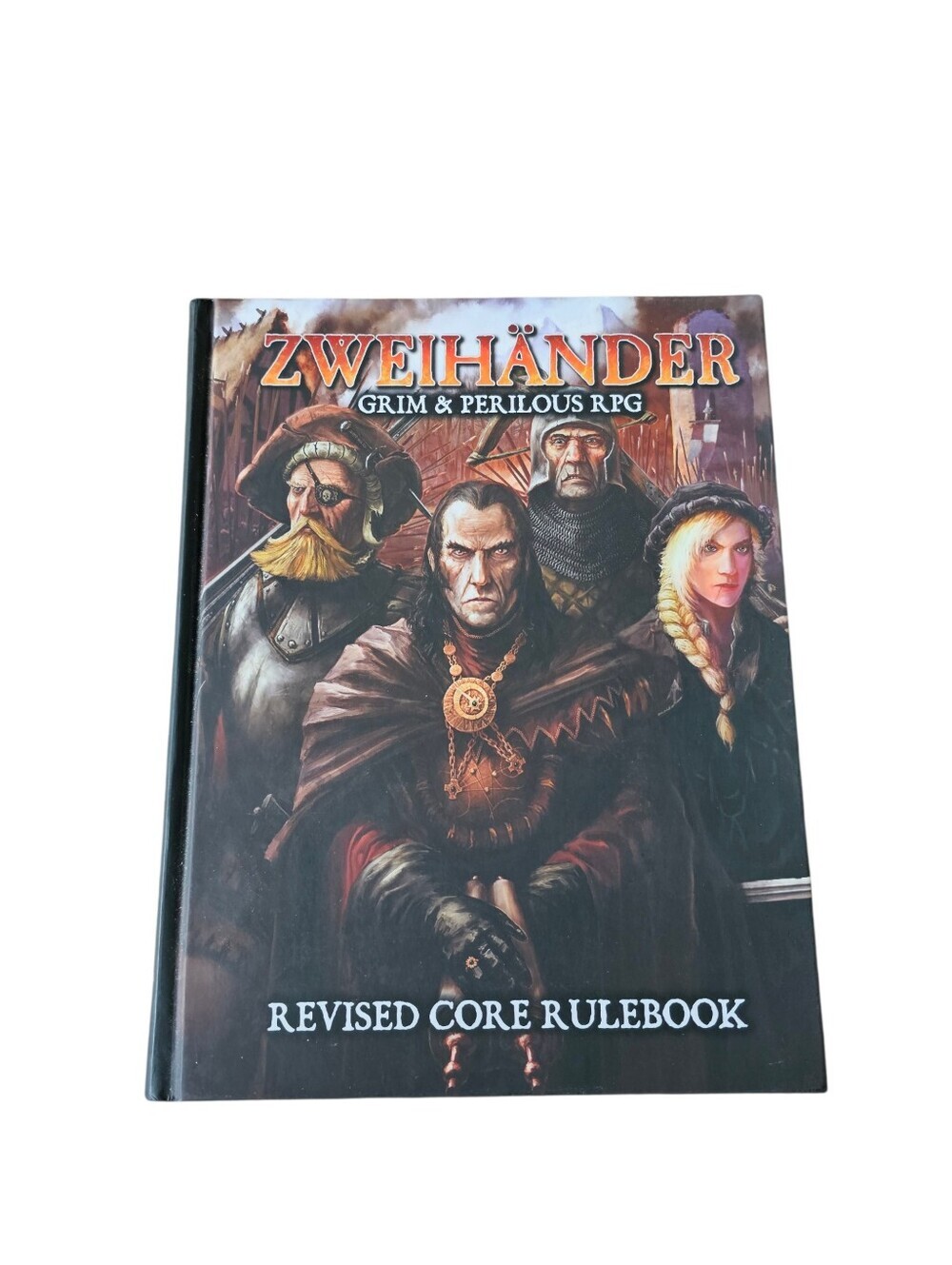 ZWEIHÄNDER Grim & Perilous RPG Revised Core Rulebook - Illustrated Hardcover